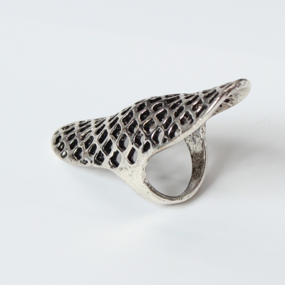 Edelstahl Ring Gr. 53 = 16,8 mm Silber - 4