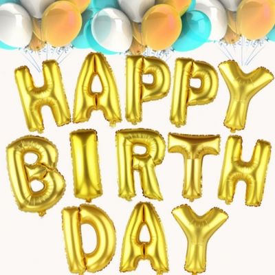 Buchstaben Luftballon 40CM Folienballon E - 1