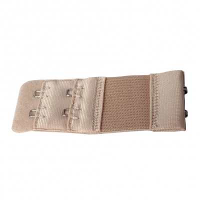 Praktische 2er BH Verschluss Verlängerung Braun - Braun