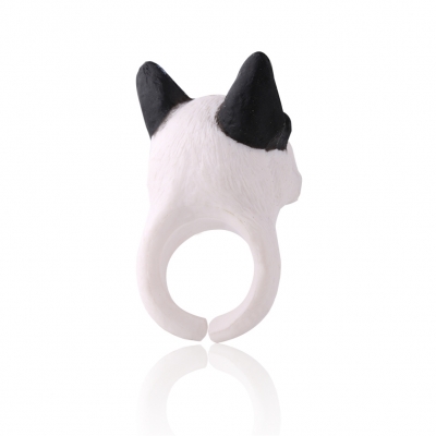 Tier Ring Modeschmuck One Size Bulldogge - 5