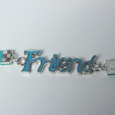 Freundschaft Armband BFF forever friends Türkis - 2