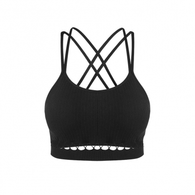 Sport-BH Trägertop Push-Up Bra Yoga - 1
