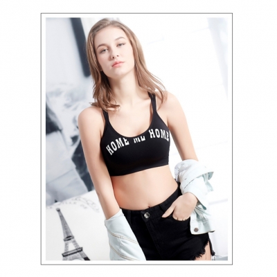 Sport-BH Trägertop Push-Up Bra Yoga - 4