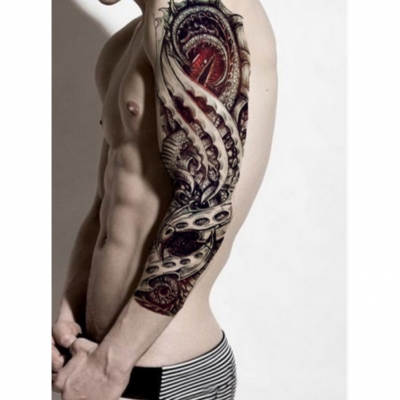 Temporäres Tattoo Schlange Tätowierung Design - 4