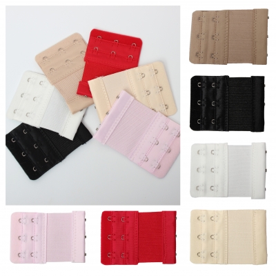 Praktische 3er BH Verschluss Verlängerung Rot - 1