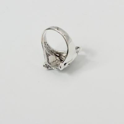 3D Edelstahl Ring Löwe lion Gr. 57 = 18,1 mm Silber - 2