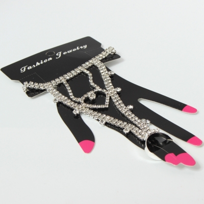 Sklavenarmband Handschmuck Armband in der Farbe Silber - 1