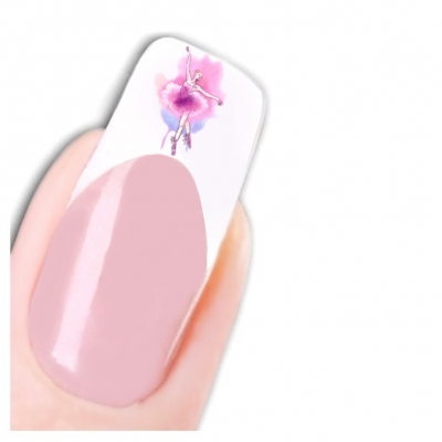 Tattoo Nail Art Balletttänzerin Aufkleber Nagel Sticker - 1