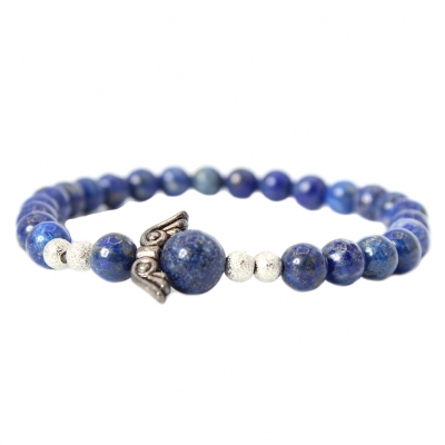 Edelstein Armband Geschenkidee exklusives Design Chakra Lapis Lazuli - 2