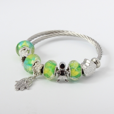 Wickelarmband Geschenkidee exklusives Beads Design Chakra Modell 2 - 2