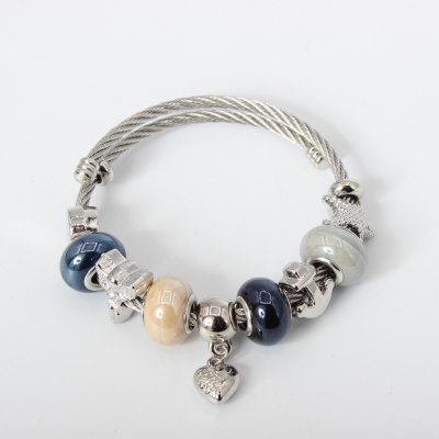 Wickelarmband Geschenkidee exklusives Beads Design Chakra Modell 4 - 2