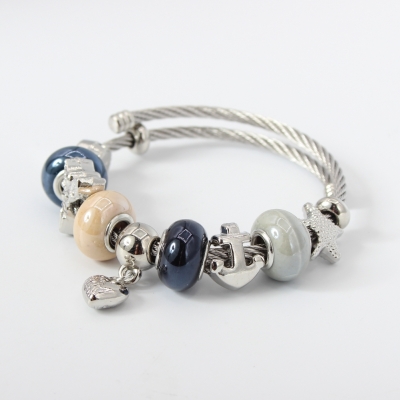 Wickelarmband Geschenkidee exklusives Beads Design Chakra Modell 4 - 3