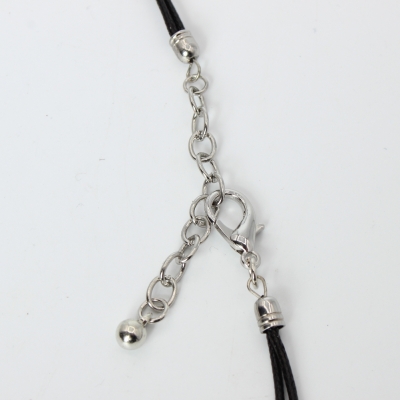 Halskette mit Herz Anhänger Handarbeit Mehndi Vintage Geschenkidee - 5