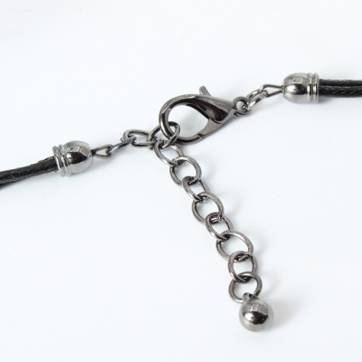 Halskette mit Anhänger Handarbeit Mehndi Vintage Geschenkidee Blume - 5