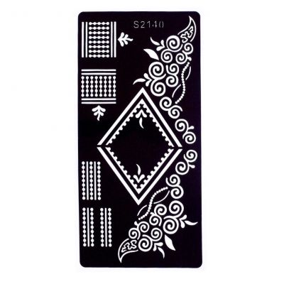 Henna Tattoo Schablone Airbrush Stencil Ornamente - 1