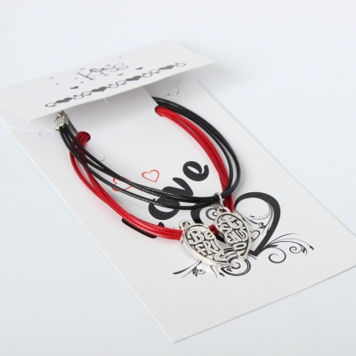 2 x Armband mit Anhänger BFF forever friends Freundschaft Liebe Modell 3 - 3