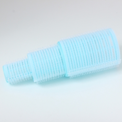 12 Haftwickler Set Lockenwickler DIY Frisurenhilfe Locken Styling Ø 2 cm - 4 cm Blau - 2