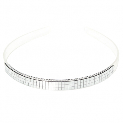 Designer Haarreif Spiegelnd Haarschmuck Boho Haarreif Silber - 2