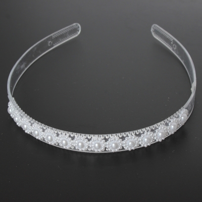 Designer Blüten Haarreif Haarschmuck Boho Haarreif Weiß - 3