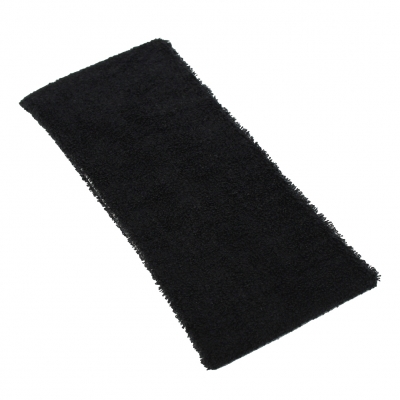 XXL Sporthaarband Stirnband Haargummi Haarband für Sport Yoga Fitness Schweißband Schwarz Frottee - 2