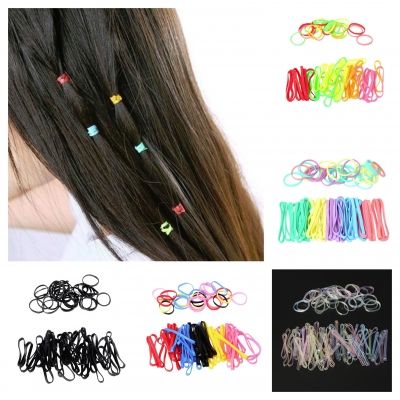 Mini TPU Haargummis Rasta Dreads Zöpfe Bunt - 1