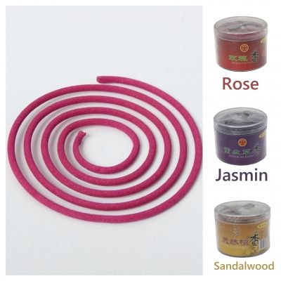 40 Räucherspiralen Incense Natürliche Aromatherapie Spulen Yoga Zimmer Rose - 1