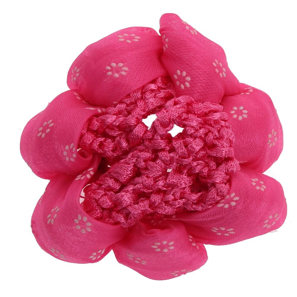 4 Dutt-Netze Mit Blumenmuster – Für Sport, Ballett & Alltag (Rosa, Lila, Pink, Hellblau)