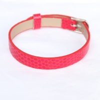 Armband (Schmal) Rot Silber 4 Stück