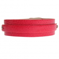 Armband (Breit) Rot Strass 6 Stück