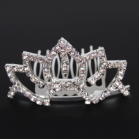 Luxus Mini Strass Diadem für die Hochzeit