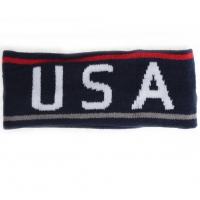 Stirnband USA Blau