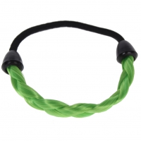 Kunsthaar Haargummi Geflochten Grün