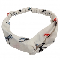 Haarband in der Farbe Creme