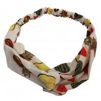 Sommer Haarband in der Farbe Creme