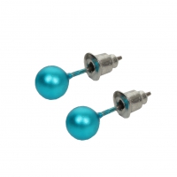 Mini Ohrstecker Ohrringe in der Farbe Blau