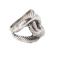 Luxus Edelstahl Ring 54 = 17,2 mm Silber