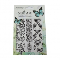 3D Nagel Sticker Nail Art Ornamente Aufkleber Neu Modell 5