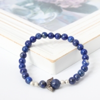 Edelstein Armband Geschenkidee exklusives Design Chakra Lapis Lazuli