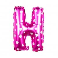 Buchstaben Luftballon 40CM Folienballon Rosa H