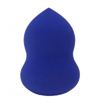 Profi Make-Up Schwamm 1er pack Schminkschwamm für Puder Concealer Foundation Blau