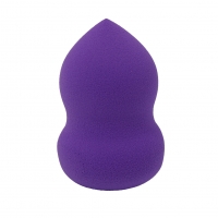 Profi Make-Up Schwamm 1er pack Schminkschwamm für Puder Concealer Foundation Lila