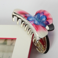 Haarklammer Haargreifer Haarclip  Haarspange Pferdeschwanz Blüten Modell 5