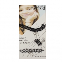 3er Set Halsband Armband Ring Schleife